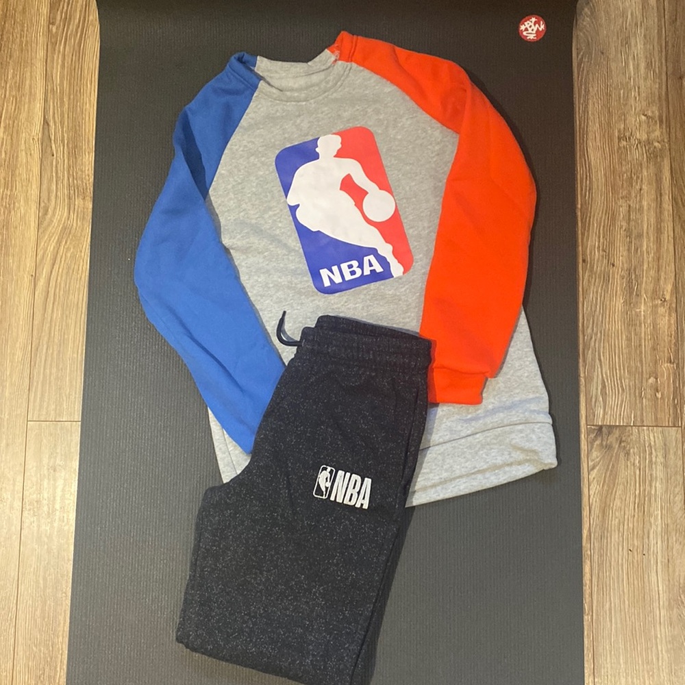NBA Sweatshirt and Sweatpants